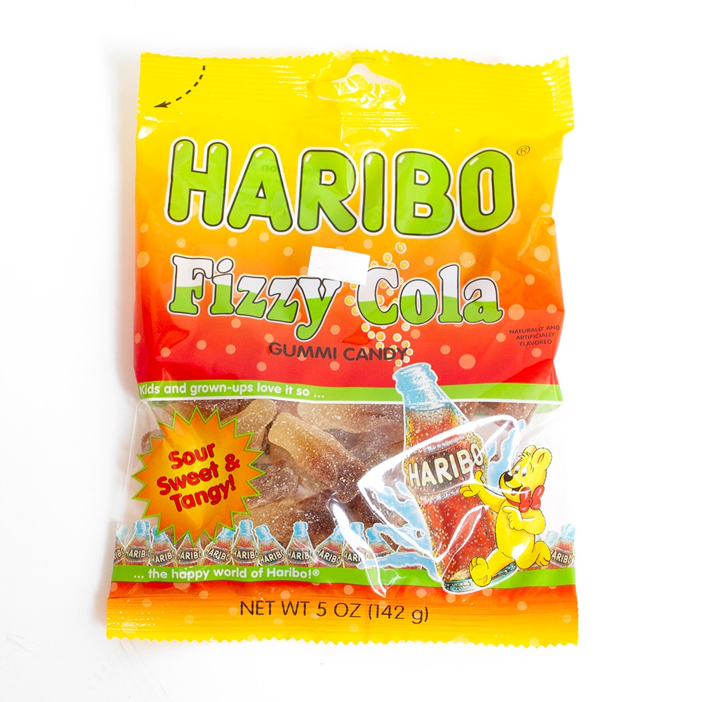 Candy, Food & Beverage, Haribo, Gummy, 5 ounce, 109516, Fizzy Cola